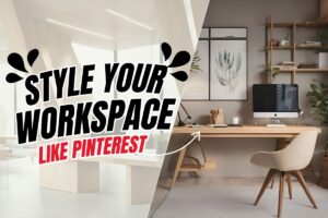 How to Style Your Workspace Like Pinterest