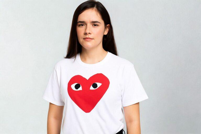 comme des garcons t shirt