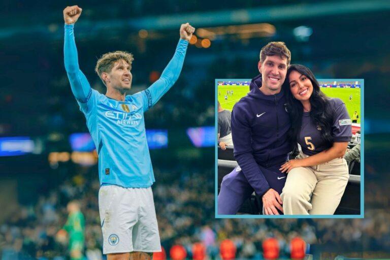 who is john stones wife - olivia naylor