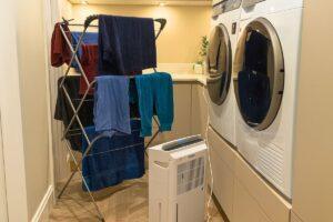the image reflects - how can you use a dehumidifier for drying clothes