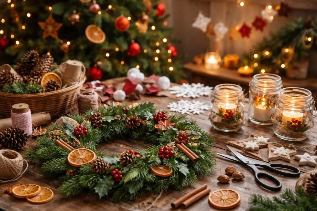 DIY Christmas Decorations: Simple Ideas to Make Your Home Shine