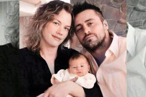 matt leblanc wife, melissa mcknight with him and there kid