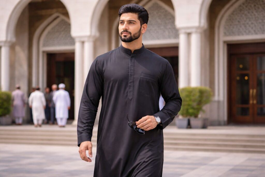 The Everyday Appeal of the Black Thobe for Modern Men