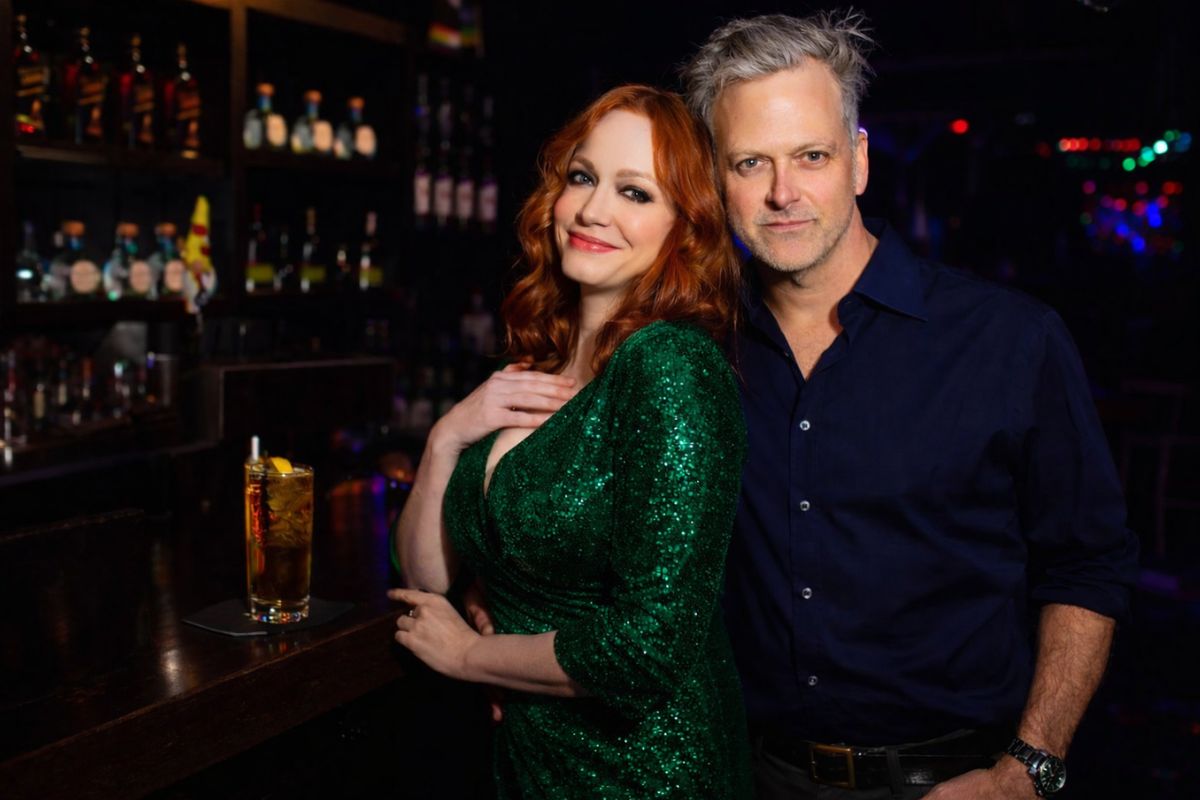 who is christina hendricks husband - george bianchini
