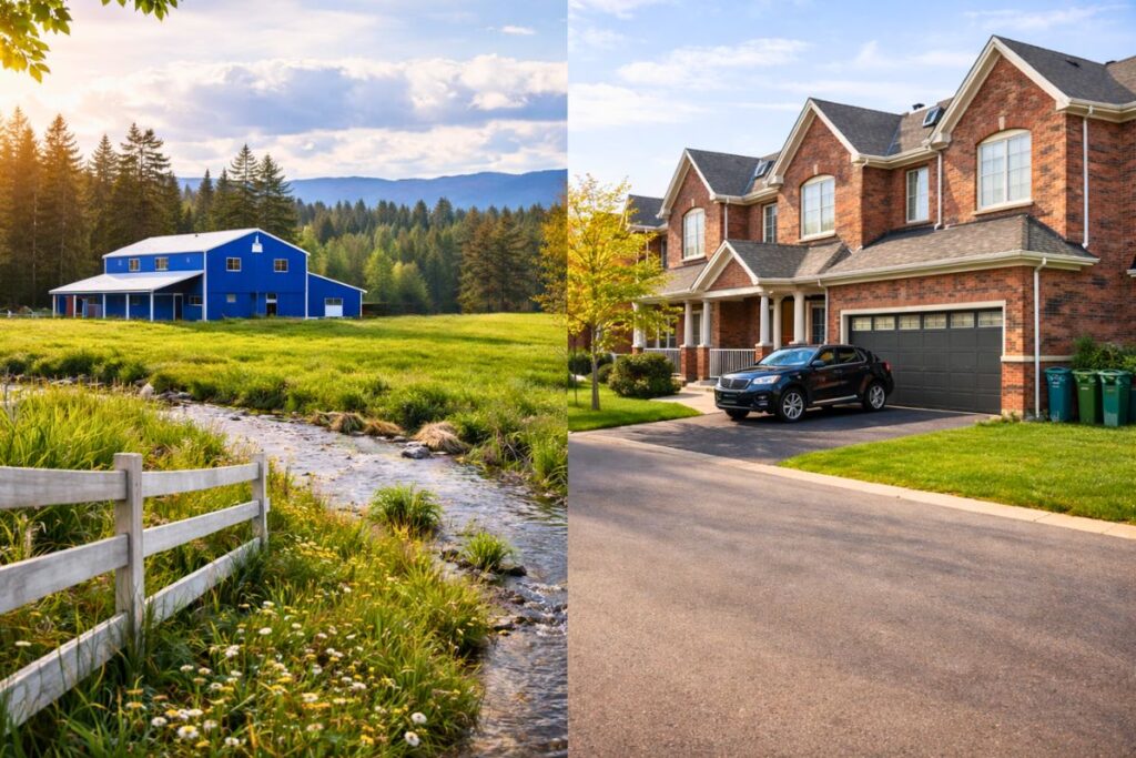 How Property Insurance Needs Differ Between Urban and Rural UK Homes