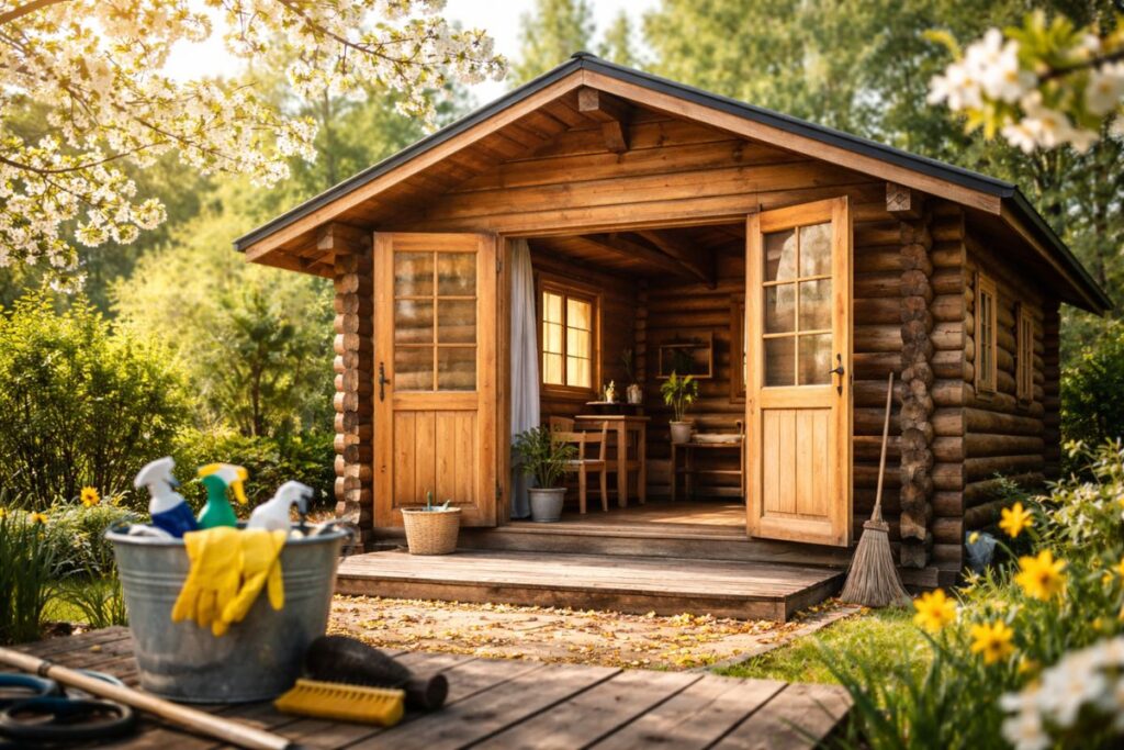 Spring Reset For Your Log Cabin: The Post-Winter Maintenance Checklist