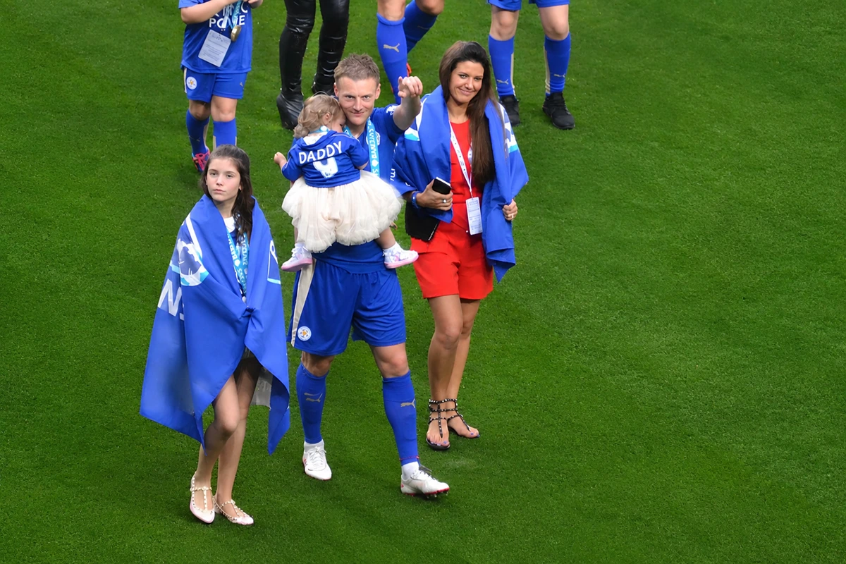 jamie vardy with family