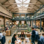 london old building used as a modern office