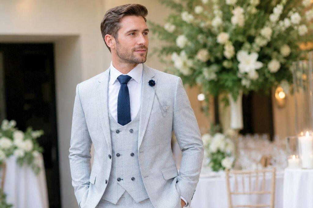 Styling A Double-Breasted Suit For Weddings, Work And Evenings