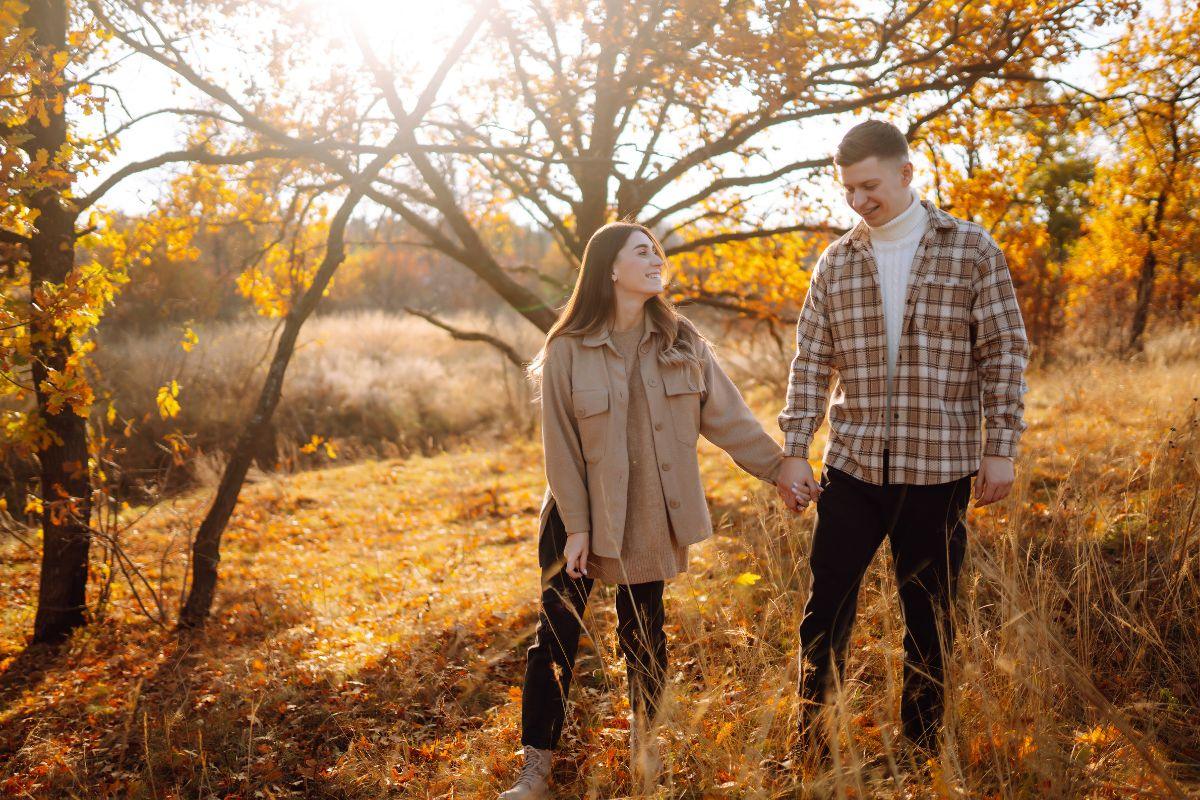 walk with a destination fun date idea